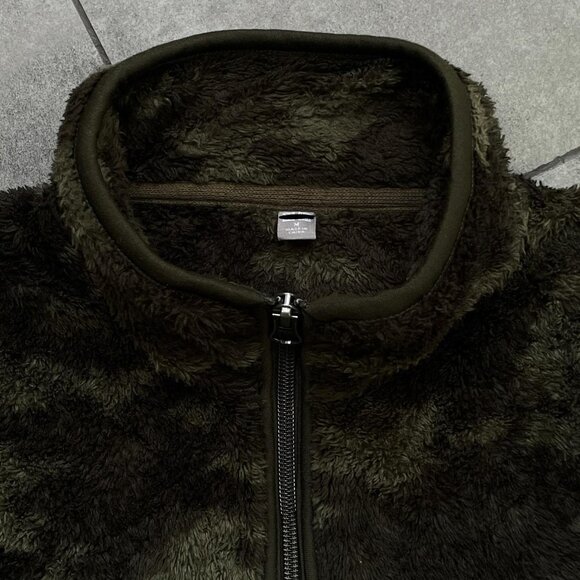 Cozy Olive Green Fleece Jacket - Picture 2 of 4